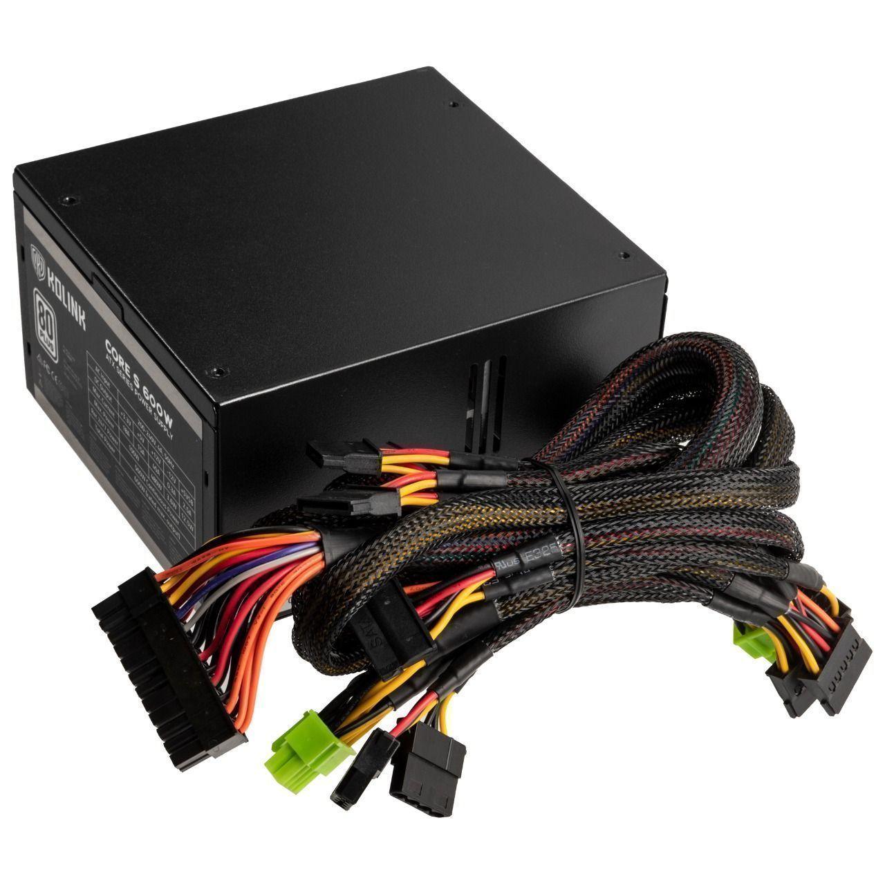 Fuente de Poder Kolink Core Series 600W-3