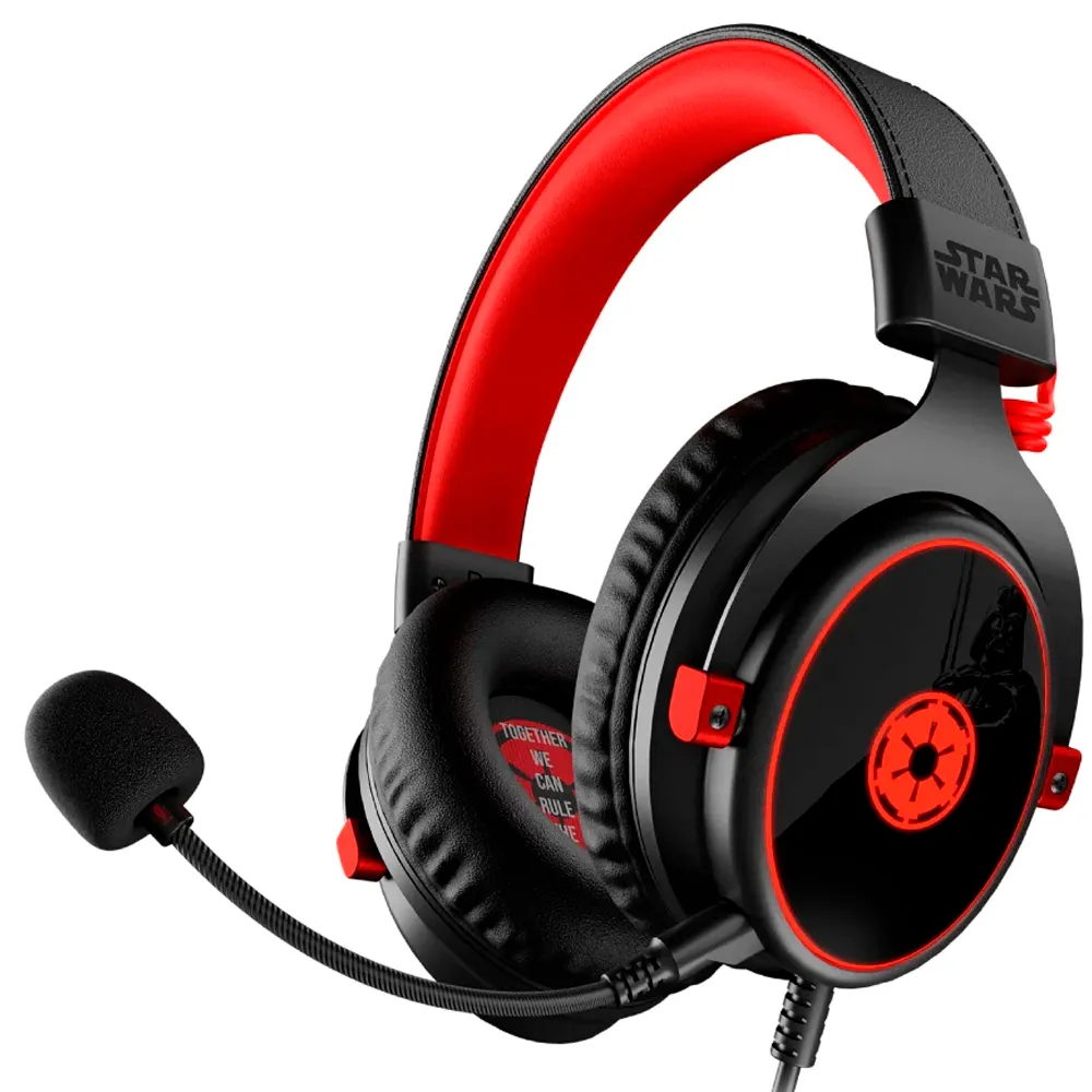 Audífonos Gamer Primus Arcus 110T Darth Vader Star Wars Limited Edition, 3.5mm, Control de Volumen-0