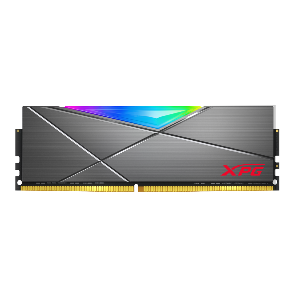Memoria Ram DDR4 16GB 3600MT/s XPG SPECTRIX D50 RGB, CL18, UDIMM, 1.35V, Tungsten Grey-0