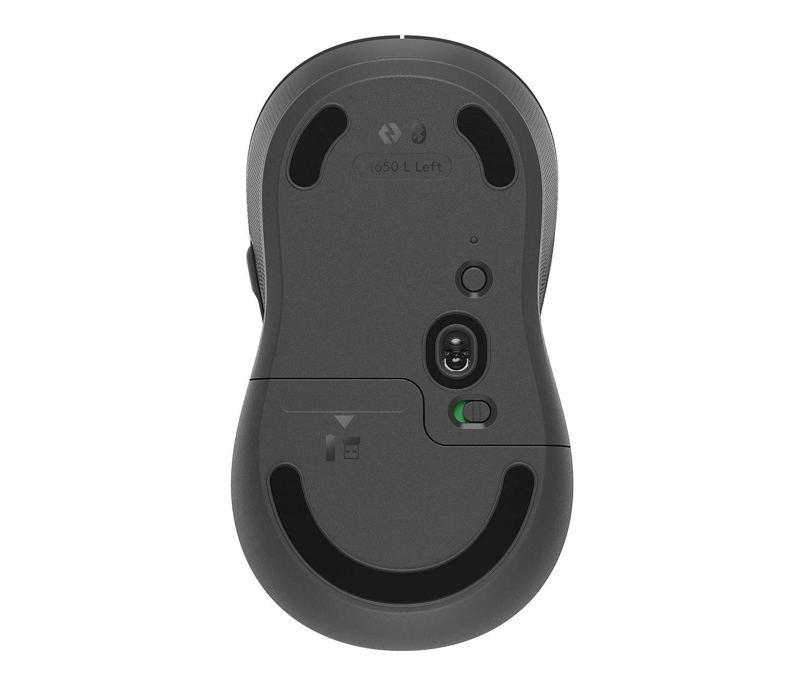 Mouse Inalámbrico Logitech Signature M650 Gris-4