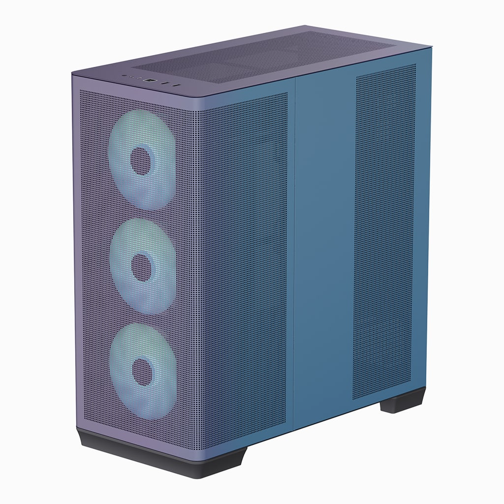 Gabinete Gamer Premium APNX Creator C1 ARGB, Color ChromaFlair Limited Edition, Incluye 4 Fans-4