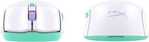 Mouse Gamer Inalámbrico HyperX Haste 2 Core Wireless, 12000 DPI, 70g, Bluetooth, 2.4GHz, White-3