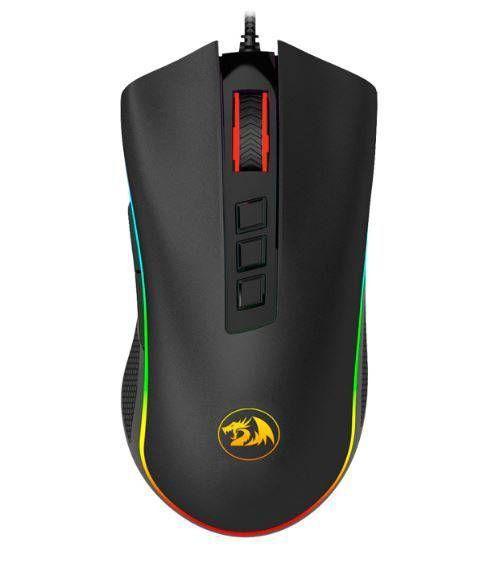 Mouse Gamer Cobra FPS M711-F, 8 Botones Programables, Negro-1