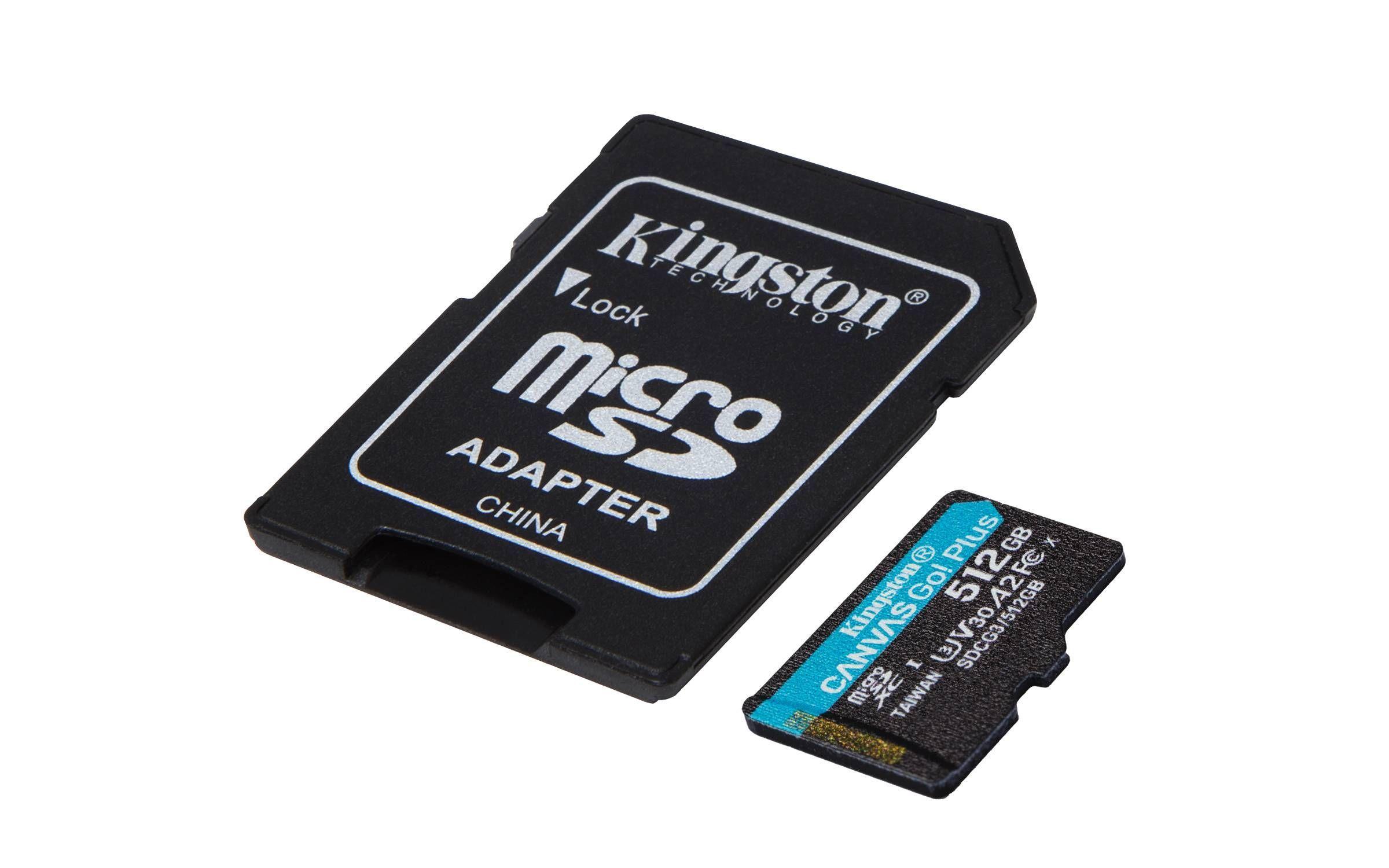 Tarjeta microSDXC Kingston Canvas Go! Plus 512GB -1