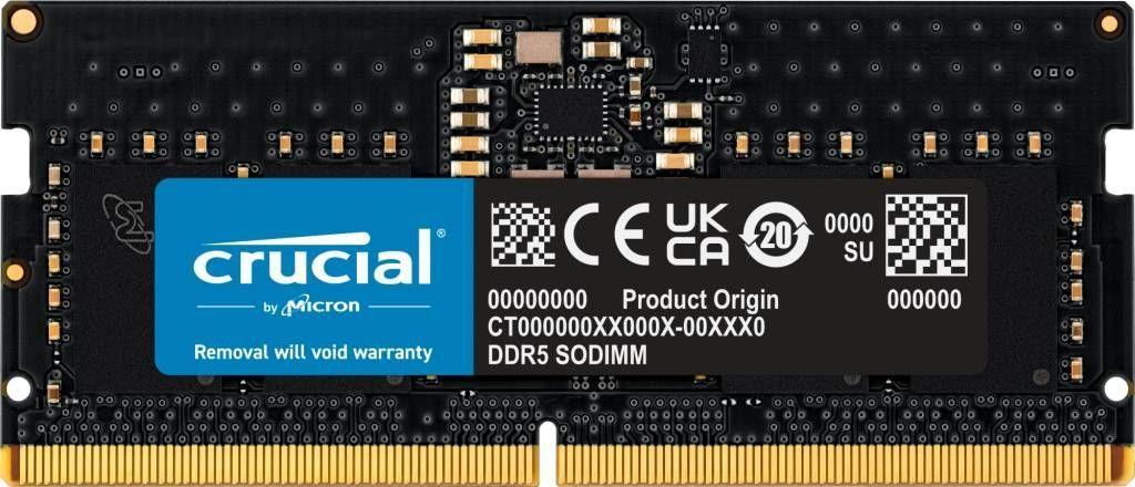 Memoria Ram Crucial DDR5 8GB 4800MHz, SO-DIMM, CL40, 1.1V-0