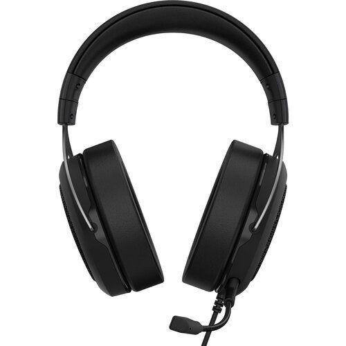 Audífonos Gamer Corsair HS60 Haptic, Cableado, PC, Estéreo, Color Carbon-1
