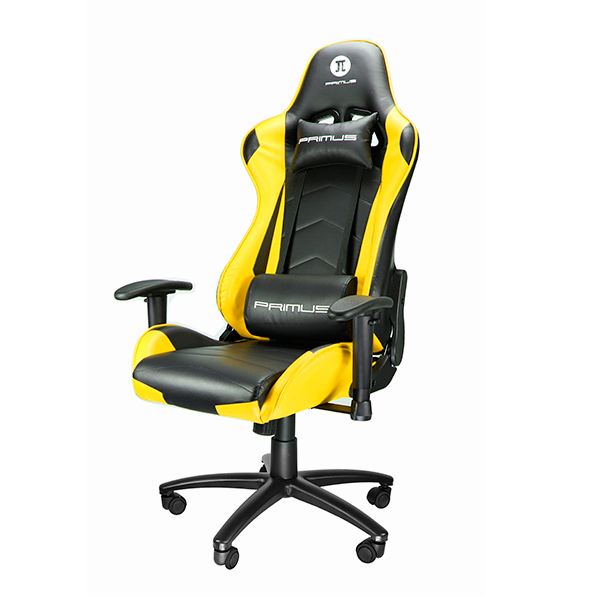 Silla Gamer Primus Gaming Thronos 100T,Amarilla-0