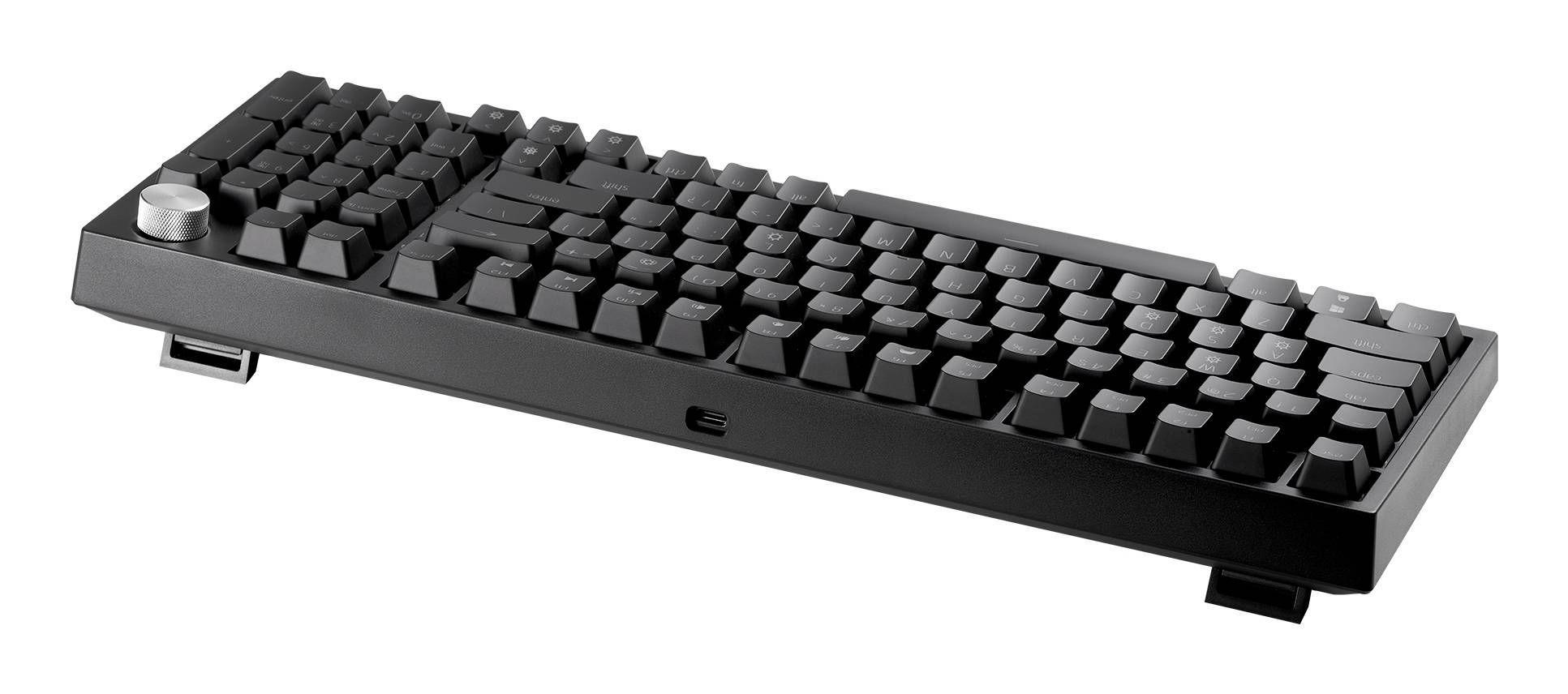 Teclado Gamer Mecánico XPG SORCERER, Switch Red, RGB, 96%, Español, Negro-1