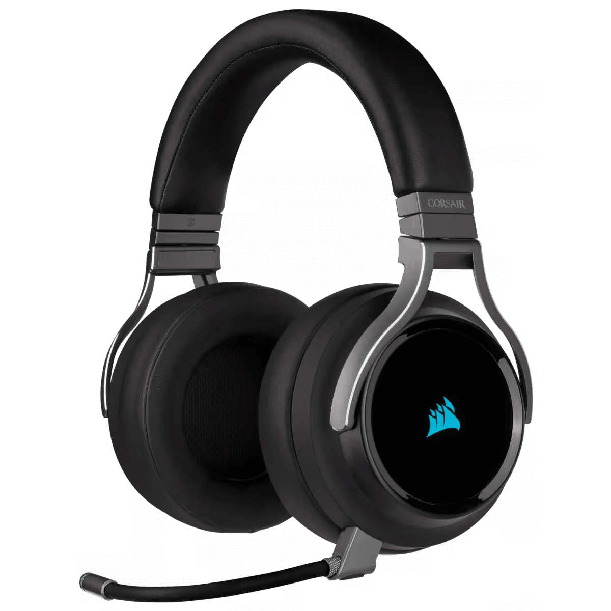Audífono Gamer Corsair Virtuoso Wireless Carbon Ultimate Premium Gaming -2