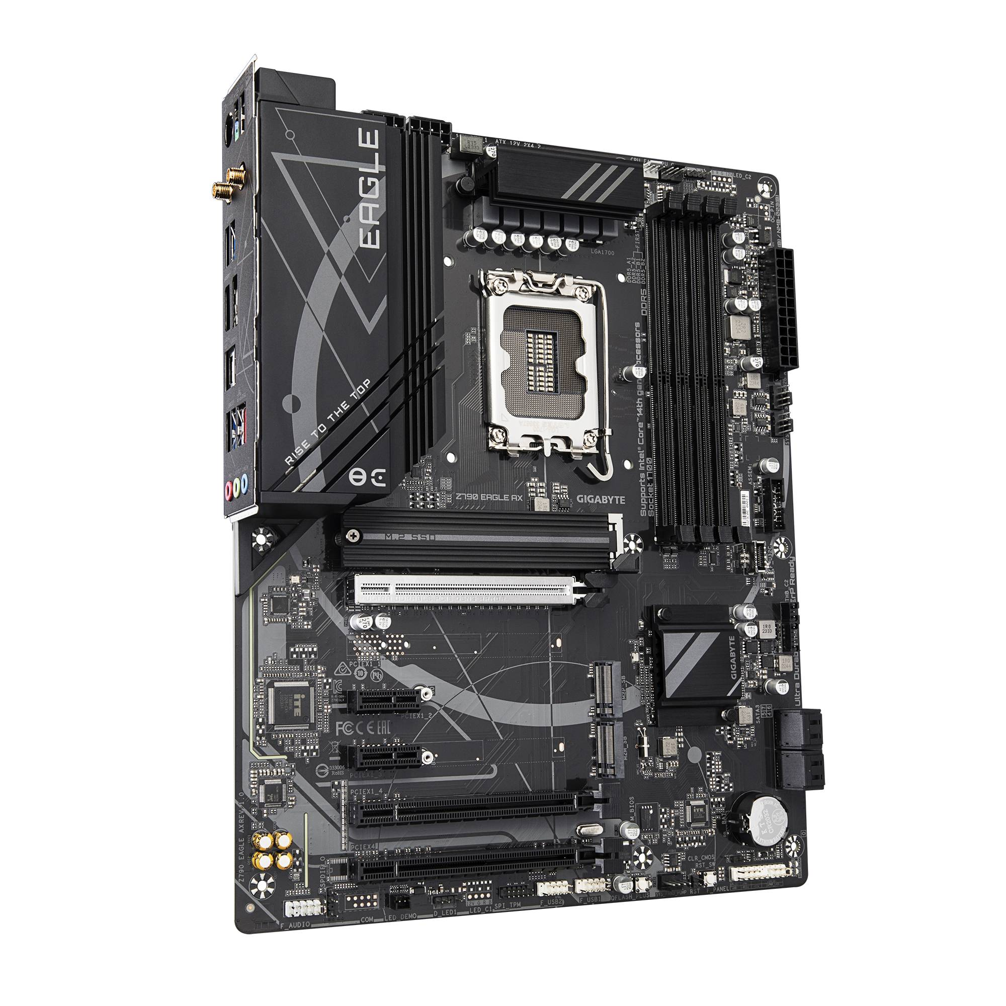 Placa Madre Gigabyte Z790 EAGLE AX, ATX, LGA1700, DDR5, Wi-Fi 6E, Bluetooth-2