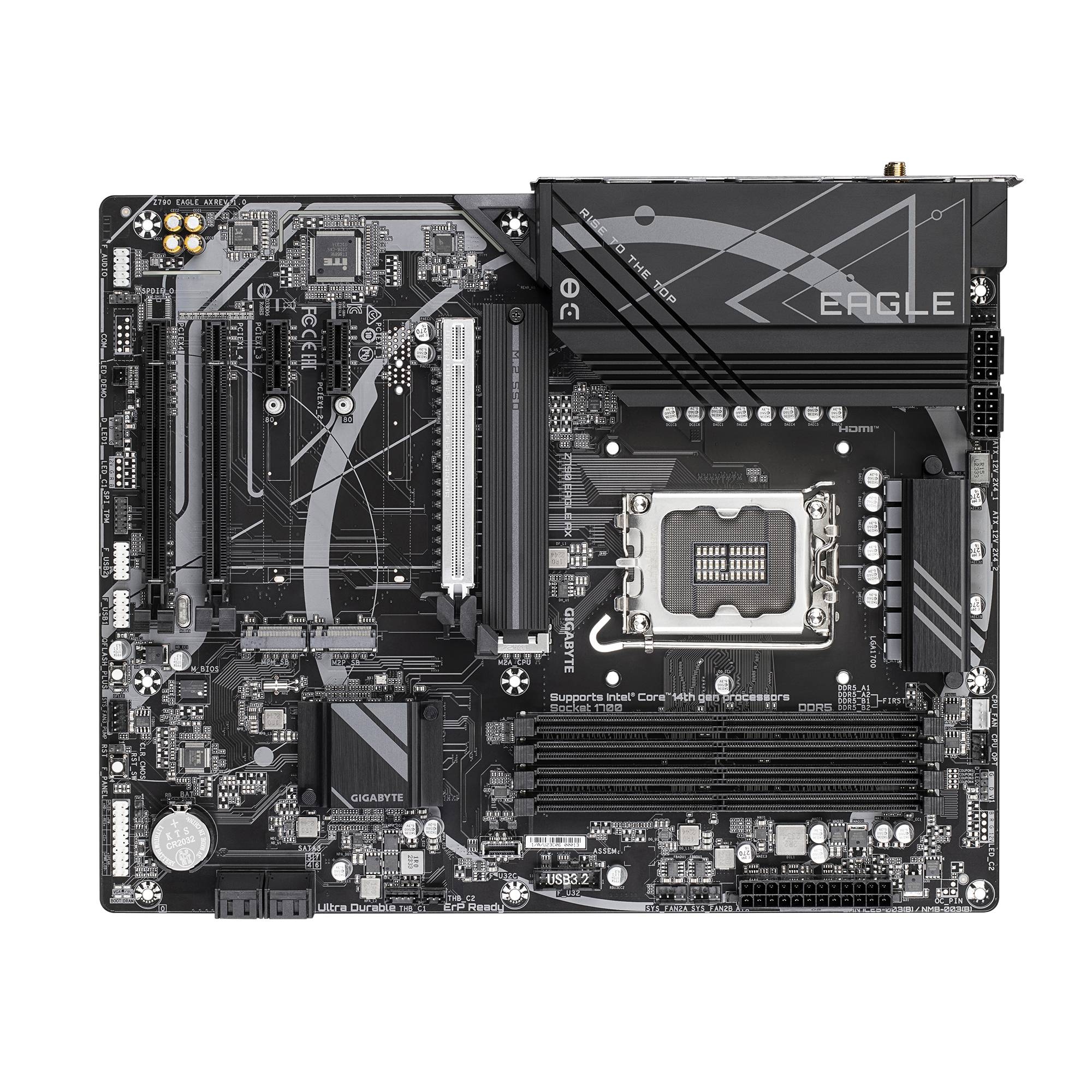 Placa Madre Gigabyte Z790 EAGLE AX, ATX, LGA1700, DDR5, Wi-Fi 6E, Bluetooth-3