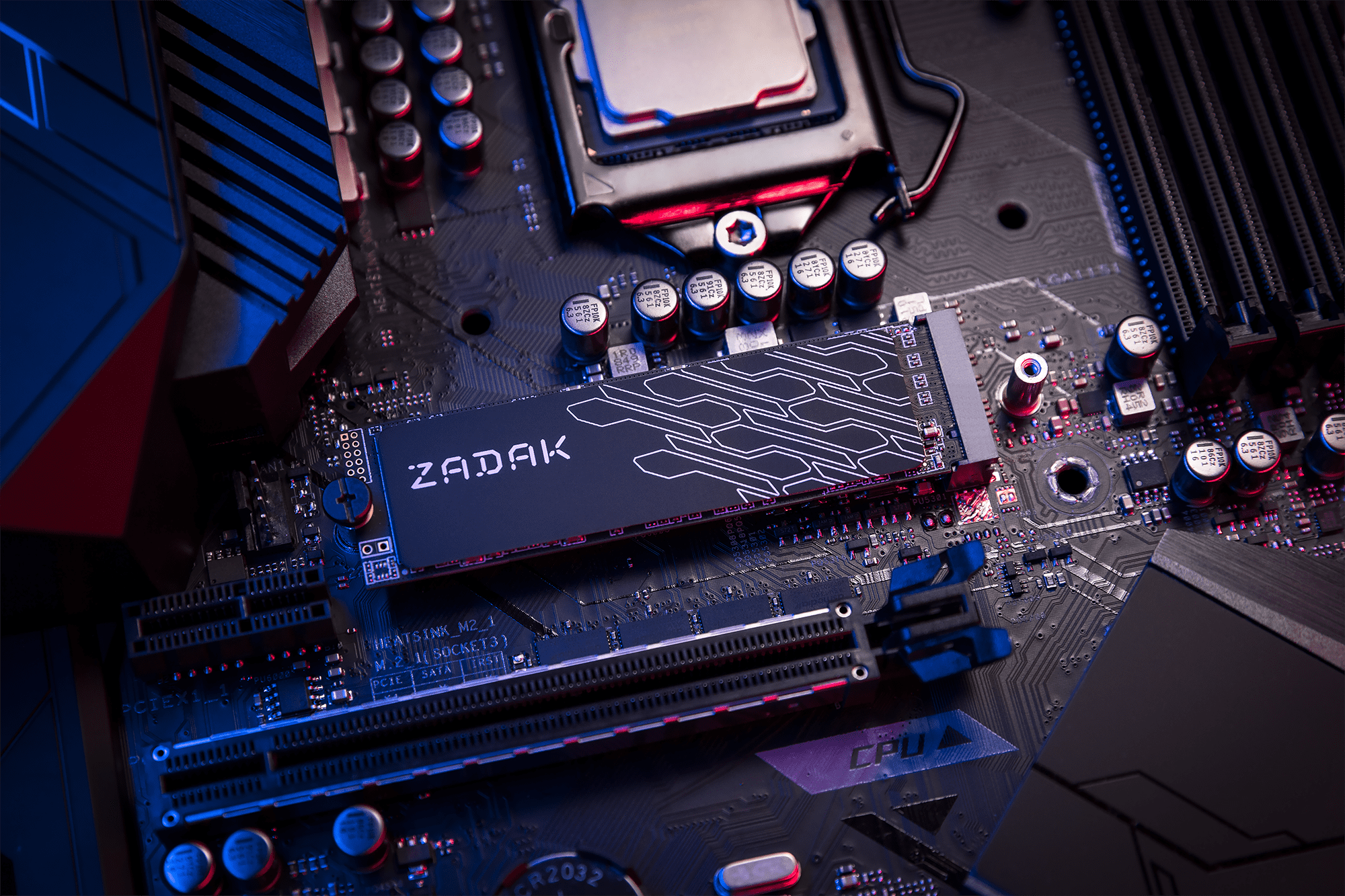 Unidad Estado Solido M.2 Zadak Twsg3, 512gb, Pci-e Gen 3x4-5