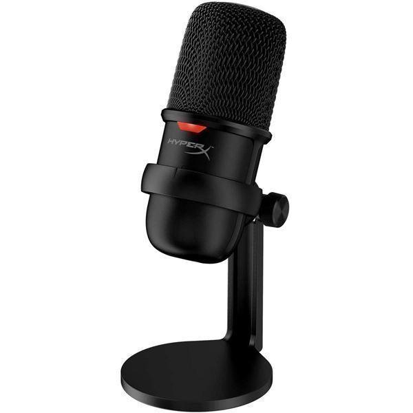 Micrófono Gamer HyperX SoloCast, USB, Negro-0