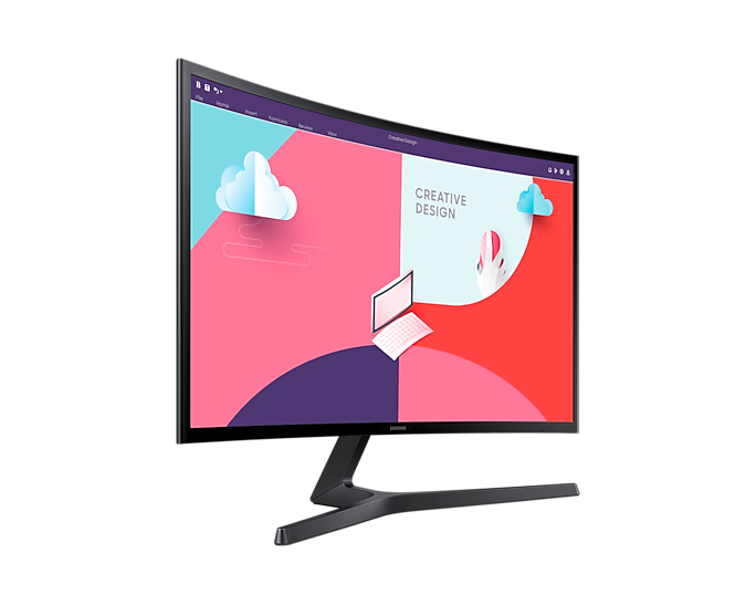Monitor Samsung Curvo de 24” Full HD, Panel VA-1