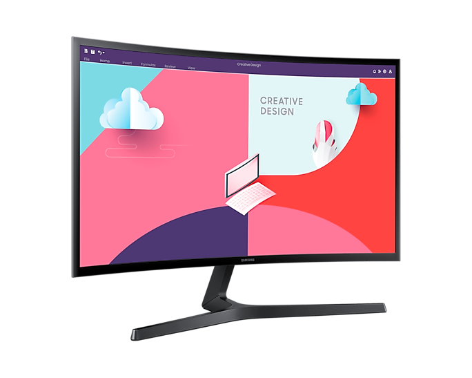 Monitor Samsung Curvo de 24” Full HD, Panel VA-0
