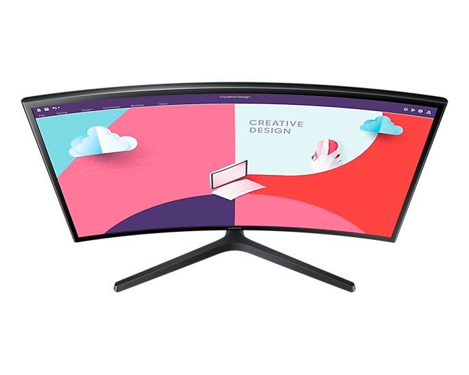 Monitor Samsung Curvo de 24” Full HD, Panel VA-5