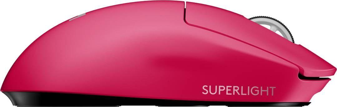 Mouse Logitech G Pro X Superlight, Wireless, Lightspeed, Hero, 25000DPI, 1000Hz, Magenta-2
