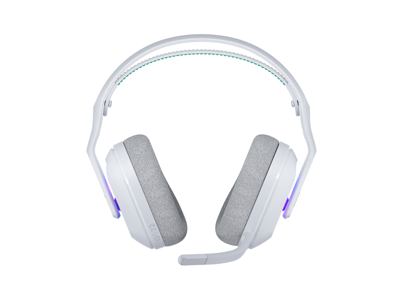 Audífonos Gamer Logitech G522 LIGHTSPEED, Wireless 2.4GHz, RGB, Blanco-3