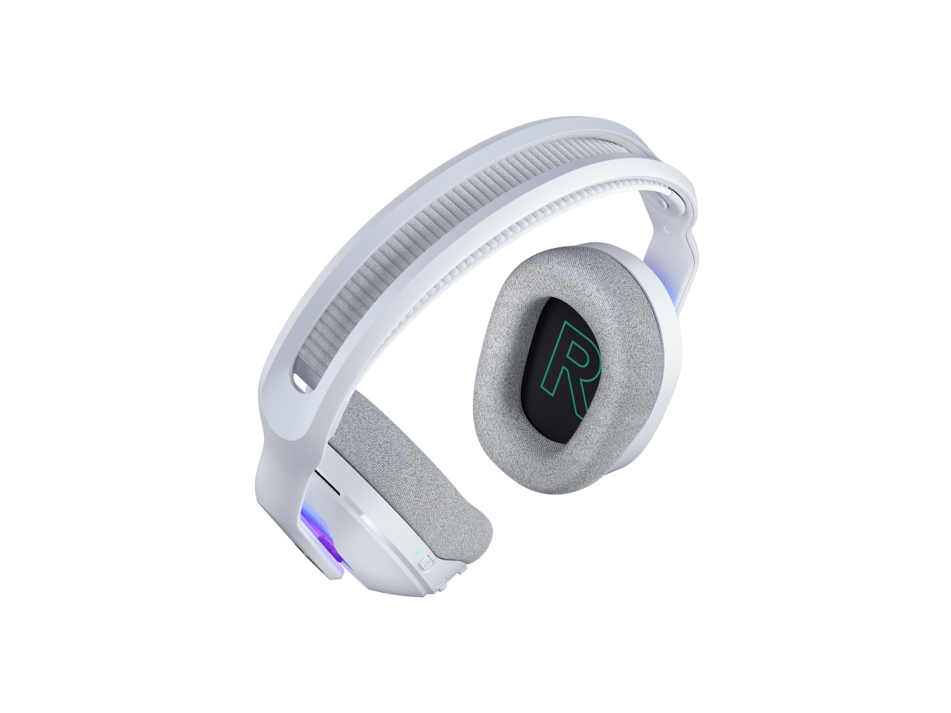 Audífonos Gamer Logitech G522 LIGHTSPEED, Wireless 2.4GHz, RGB, Blanco-4