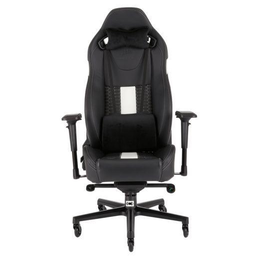 Silla Gamer T2 Road Warrior Blanco/Negro-1