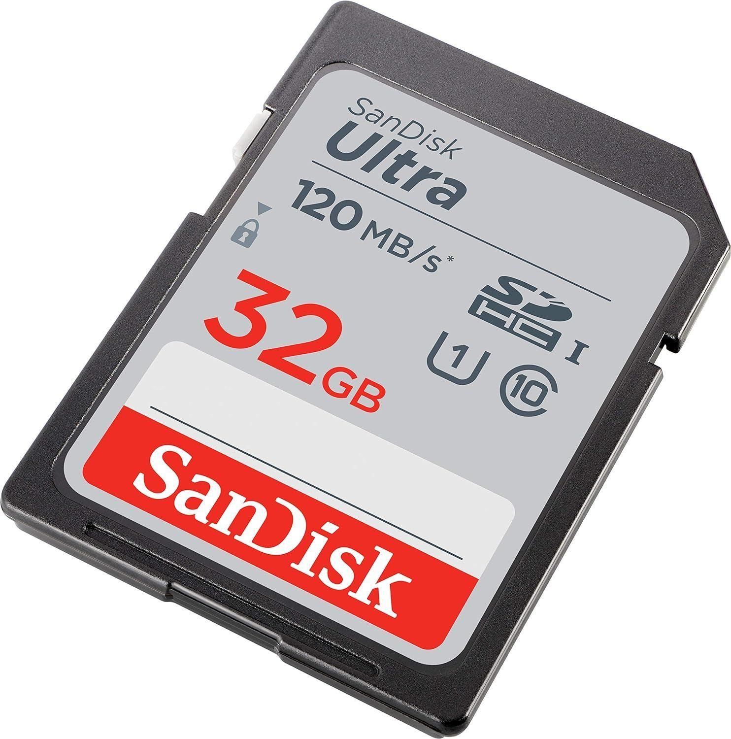 Memoria SDHC SanDisk Ultra 32 GB, UHS-I, U1, Esc. 120MB/s-2