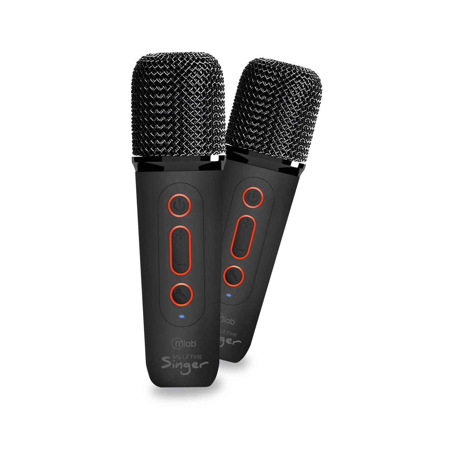 Karaoke Mlab My Lil First Singer 2 - Luz RGB, 2 Micrófonos Inalámbricos, Negro-2