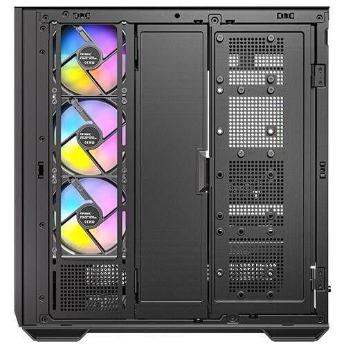 Gabinete Gamer Antec C7 ARGB, Mid Tower E-ATX, 4 Ventiladores ARGB, Vista Panorámica 270°, Negro-2