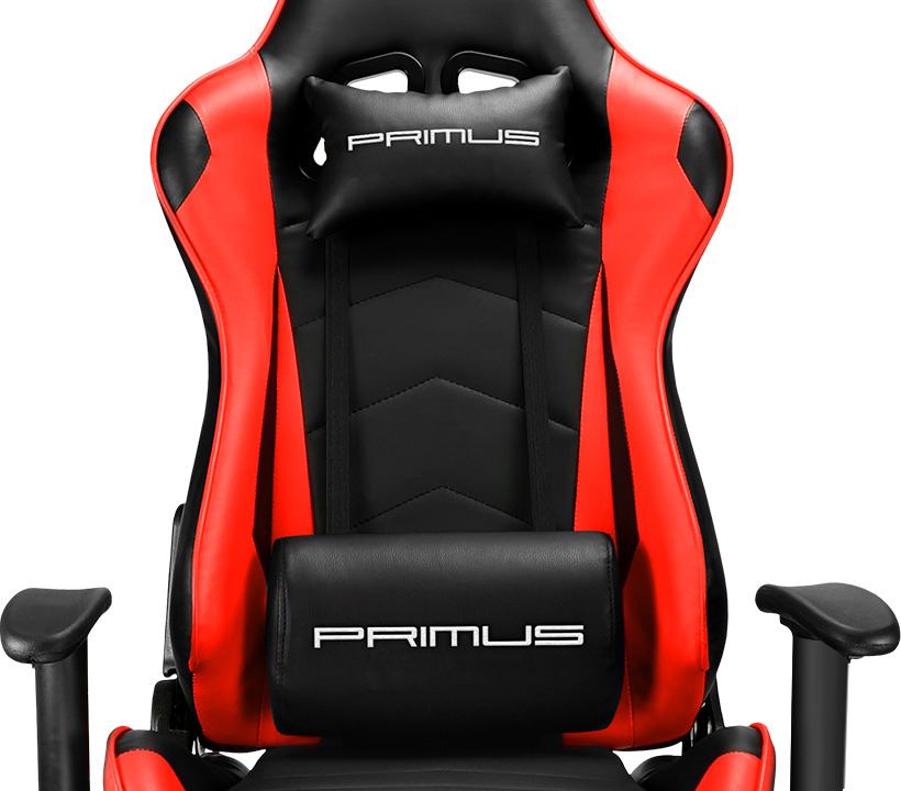 Silla Gamer Primus Gaming Thronos 100T, Roja-1