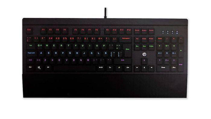 Teclado Mecánico Gamer HP GK500 RGB,Negro-0