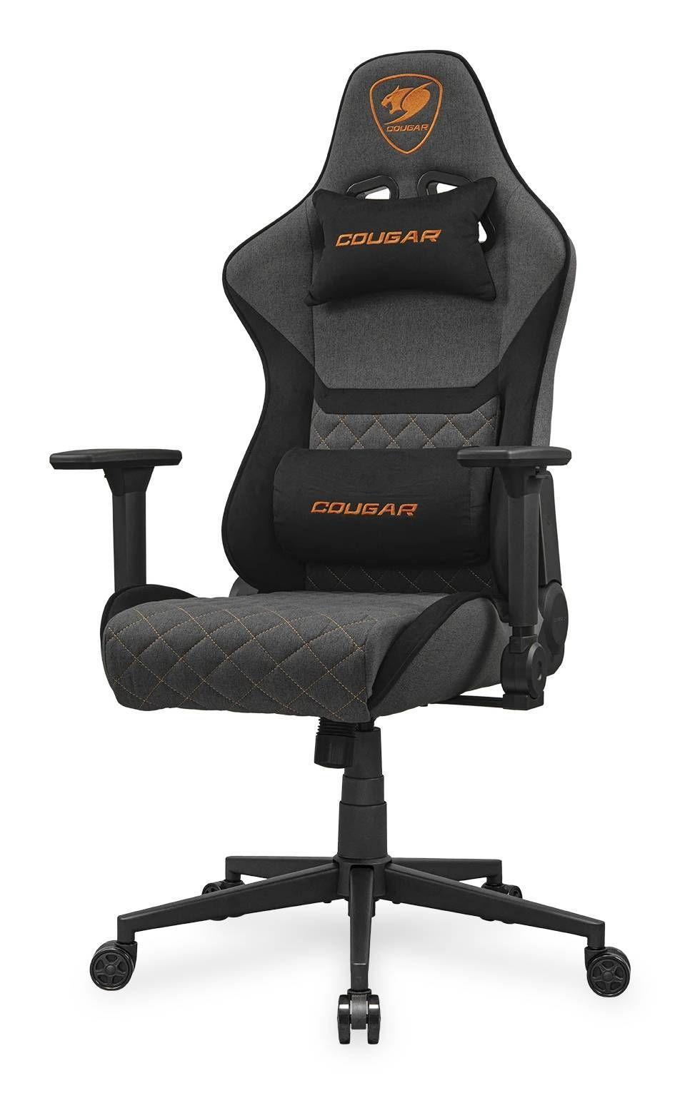 Silla Gamer Cougar Armor One V2 Gray F, Reclinable 155°, Reposabrazos 4D, Imitación de Lino, Gris-2