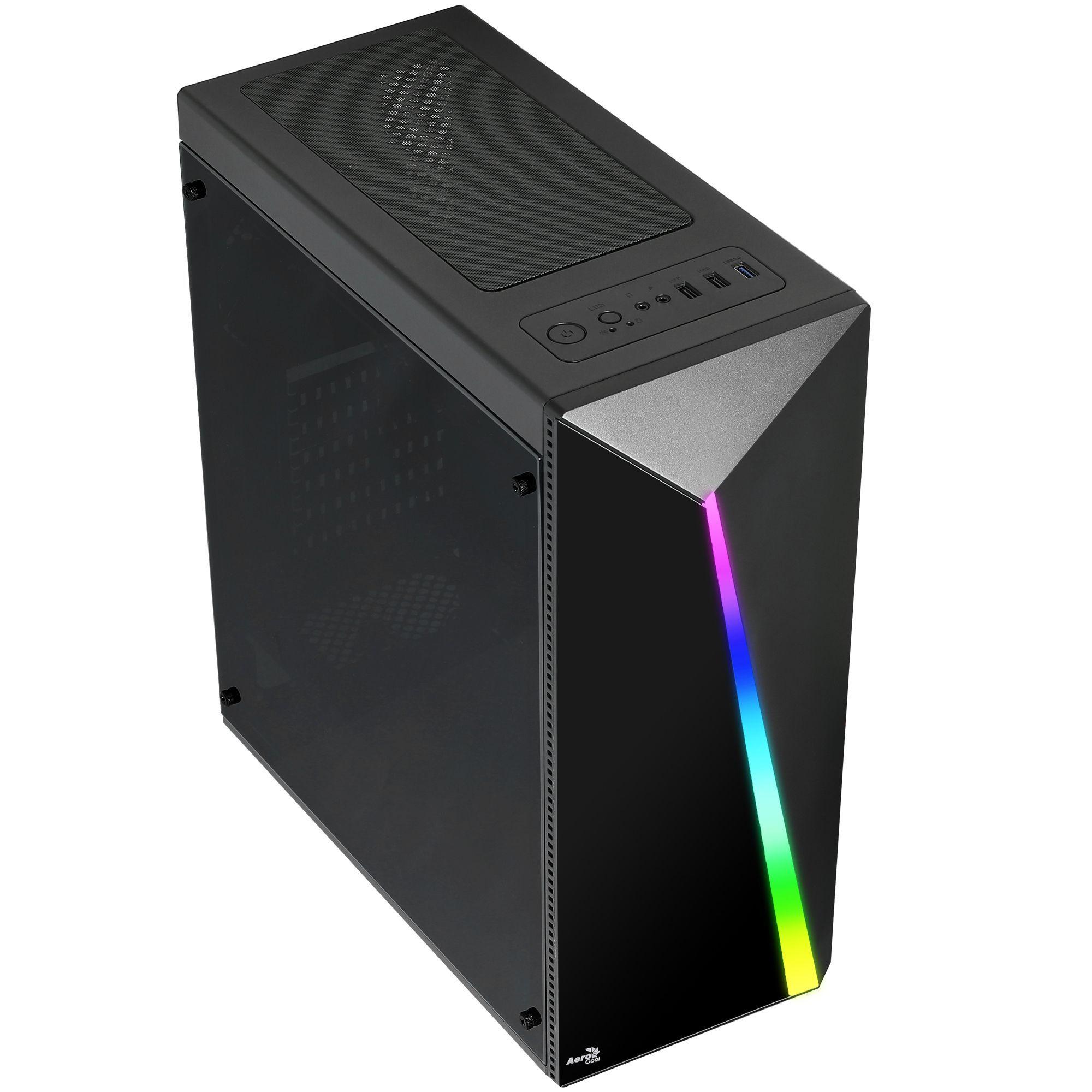 Gabinete Gamer Shard , Vidrio Templado, Mid-Tower, ATX, m-ATX-1
