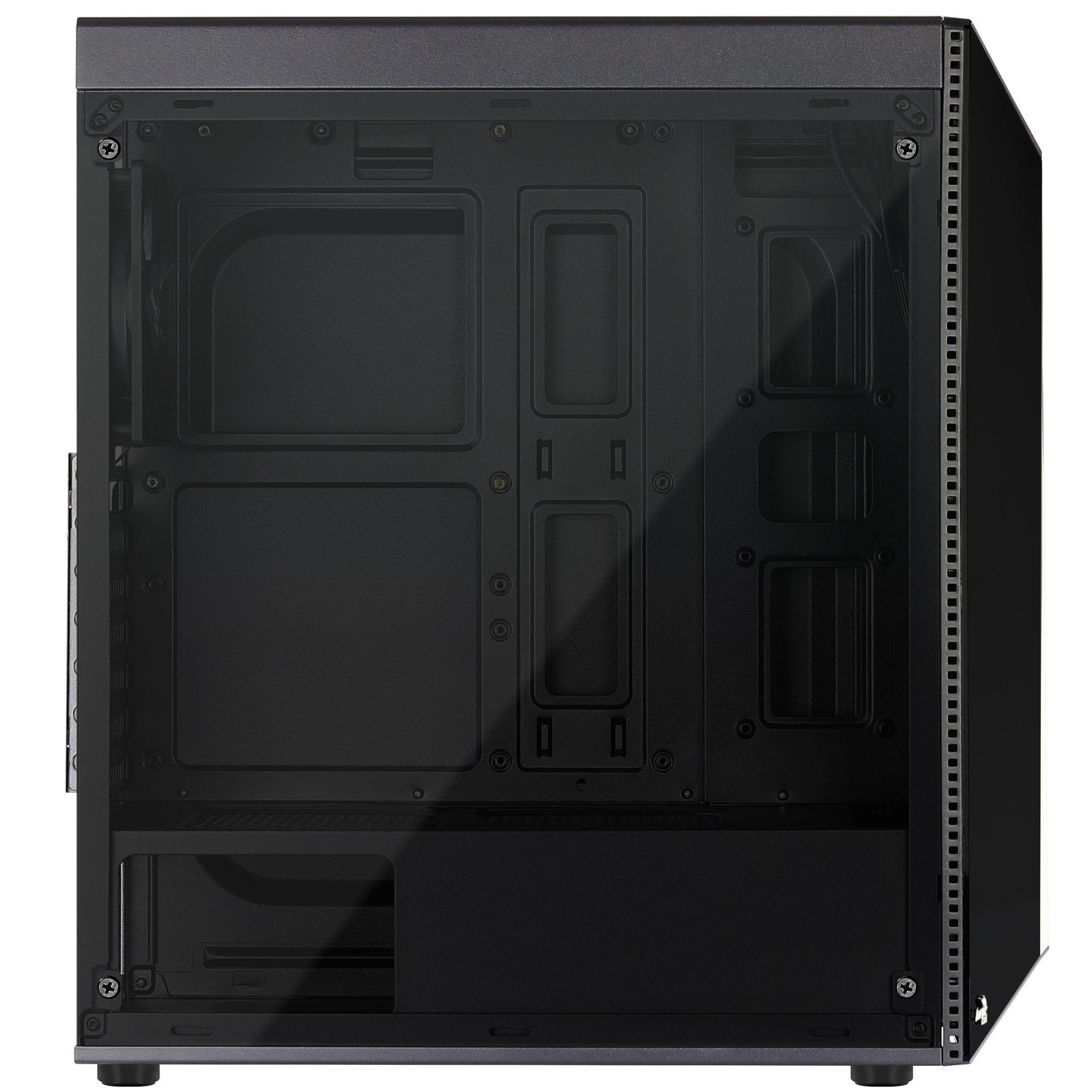 Gabinete Gamer Shard , Vidrio Templado, Mid-Tower, ATX, m-ATX-3