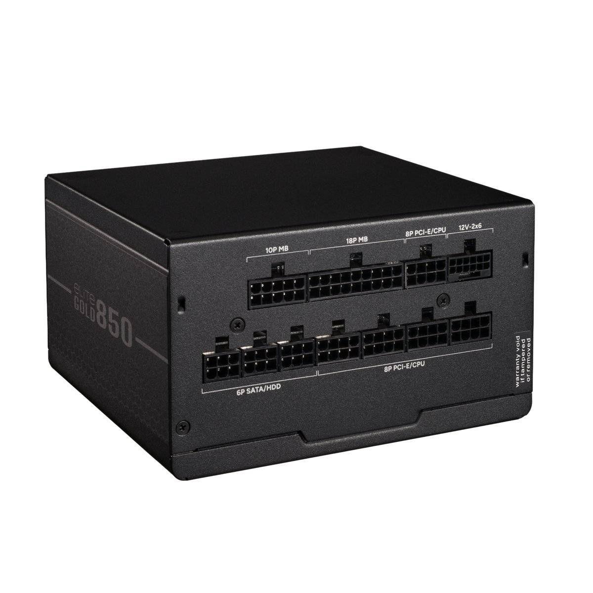 Fuente de Poder Cooler Master Elite Gold 850, 850W, Full Modular, Certificada 80 Plus Gold-3