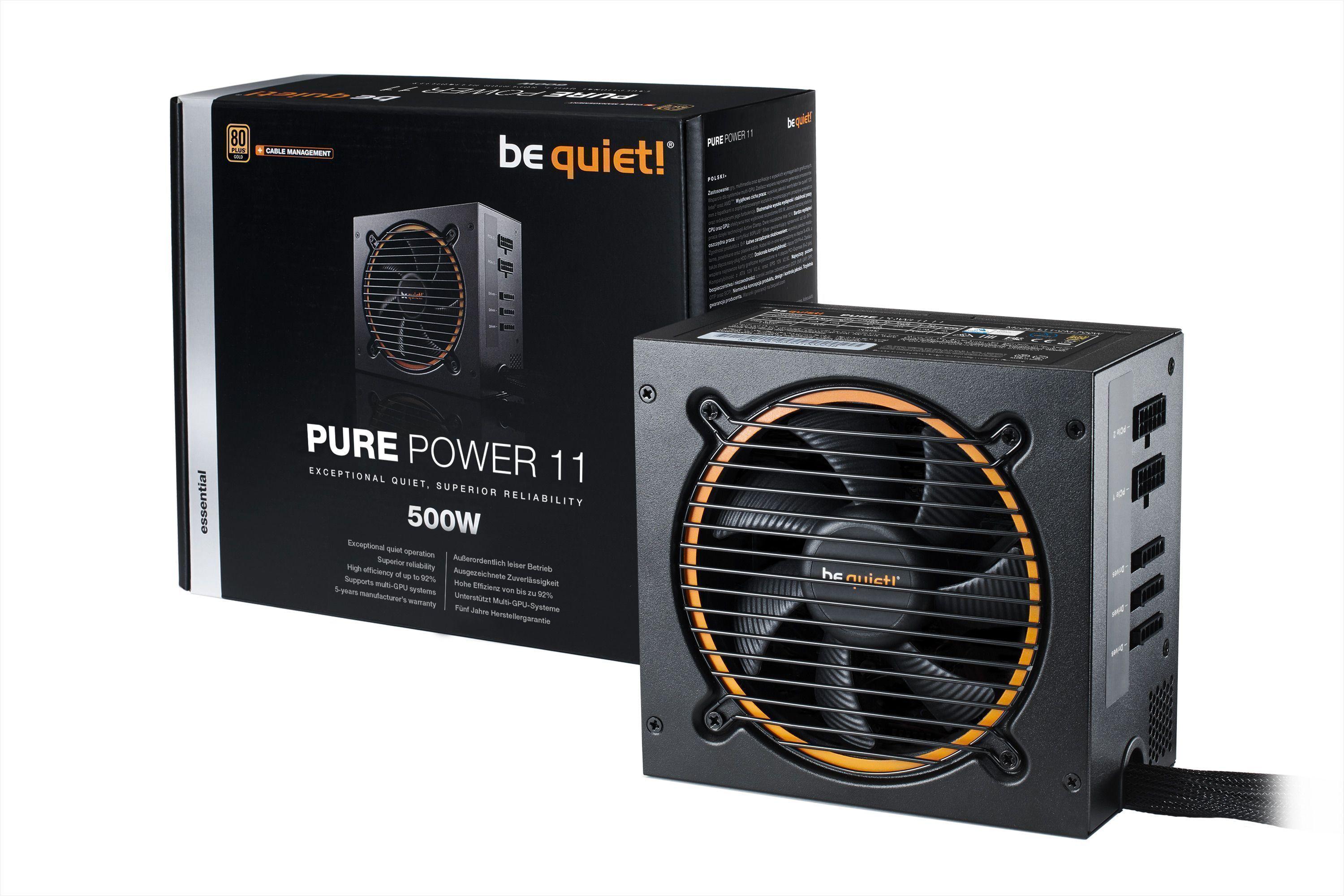 Fuente de poder Be Quiet! Pure Power 11, 500W-0