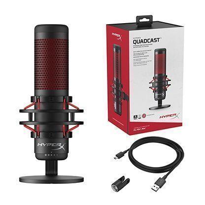 MICRÓFONO GAMER PROFESIONAL HYPERX QUADCAST-5
