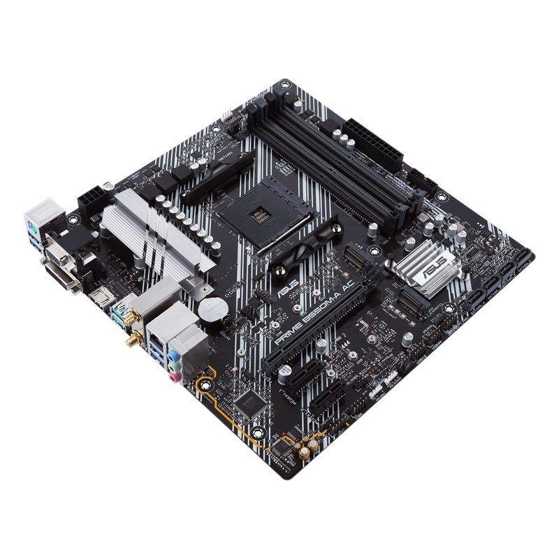 Placa Madre ASUS Prime B550M-A AC, AMD Socket AM4, Factor mATX, Aura Sync RGB-3