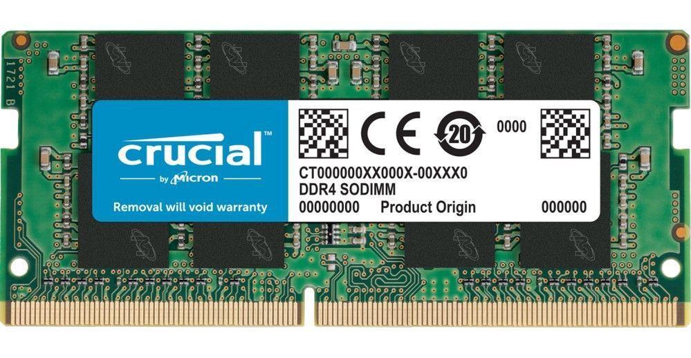 Memoria Ram DDR4 8GB 3200MHz Crucial SO-DIMM, CL22, Non-ECC, 1.2V-0