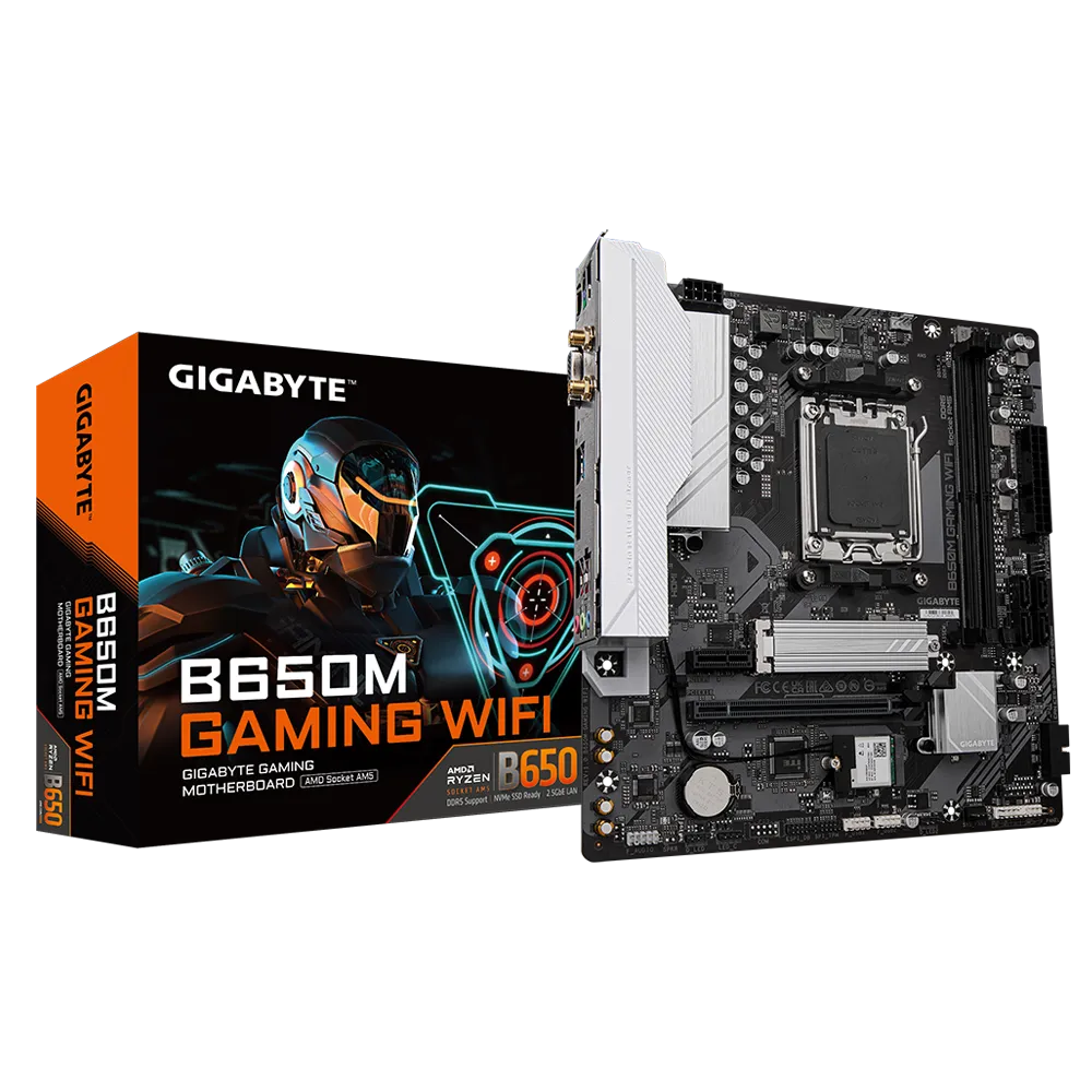 Placa Madre Gigabyte B650M GAMING WIFI, AM5, DDR5-0