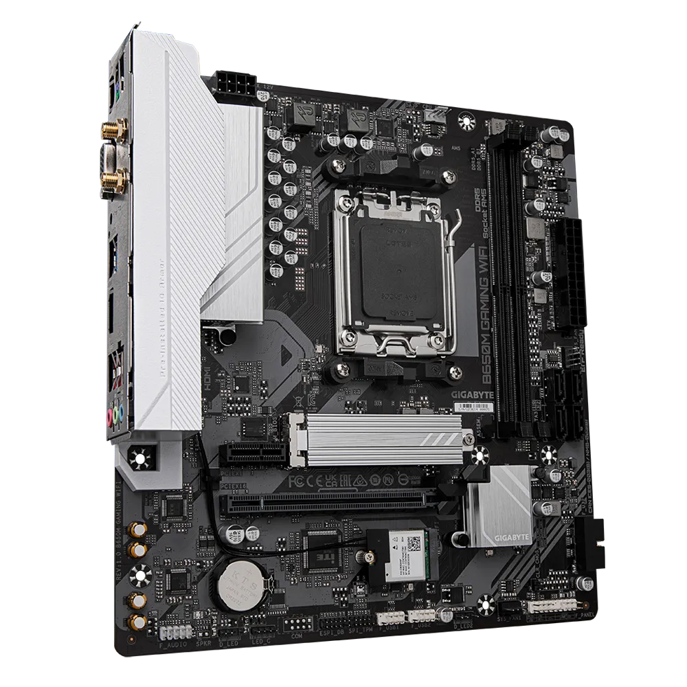 Placa Madre Gigabyte B650M GAMING WIFI, AM5, DDR5-1