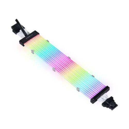Extensor de Cable RGB Lian Li Strimer Plus V2, 12VHPWR (12+4 a 12+4 Pin), 12 Guias de Luz, A-RGB-0