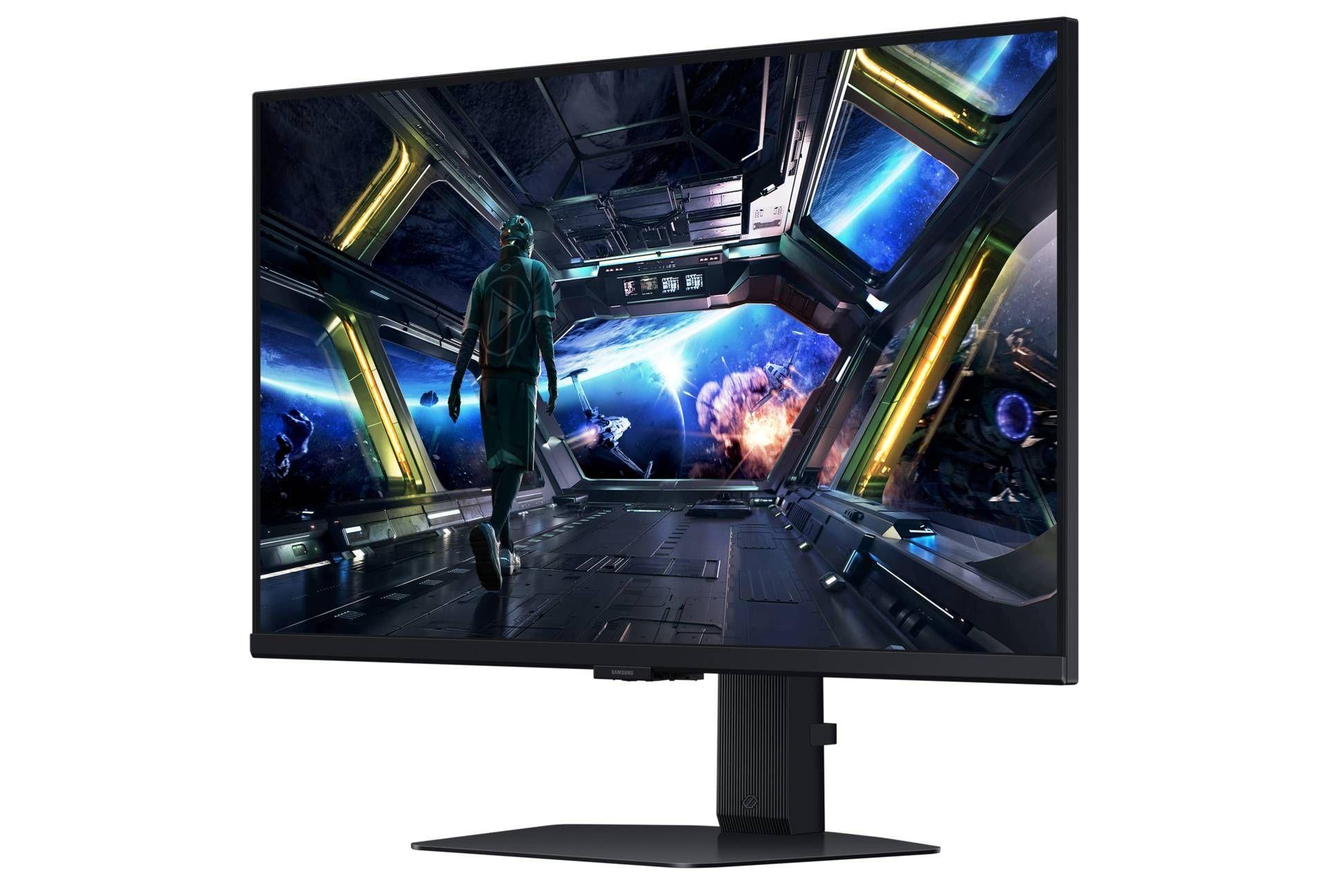 Monitor Gamer Samsung Odyssey G7 G70D 27'' 4K UHD, 144Hz Fast IPS, 1ms, HDR10+, Gaming Hub, Negro-3