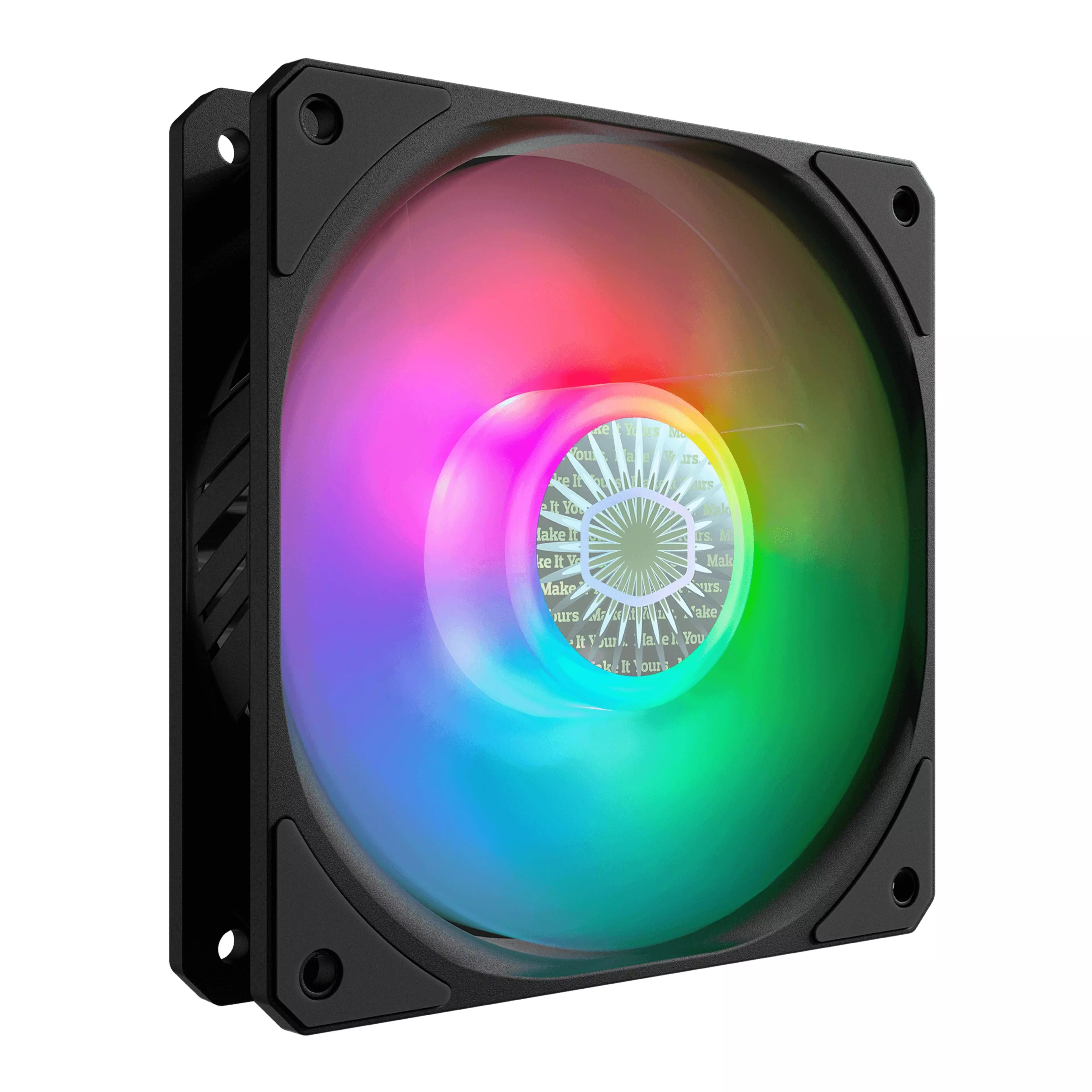 Kit de 3 Ventiladores para PC Cooler Master SickleFlow 120 ARGB, ARGB Direccionable, Negro-3