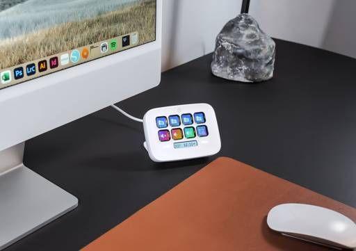 Controlador de Streaming Elgato Stream Deck Neo 8 Botones LCD 2 Touch Points Blanco-2