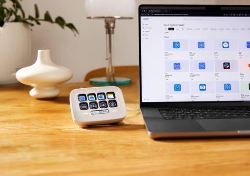 Controlador de Streaming Elgato Stream Deck Neo 8 Botones LCD 2 Touch Points Blanco-3