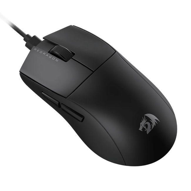 Mouse Gamer Redragon K1NG M724, 1K Hz, 5 Botones, Cableado, Black-2