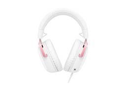 Audifono Gamer HyperX Cloud III, cancelacion de ruido, compatibilidad multiplataforma, White pink-1