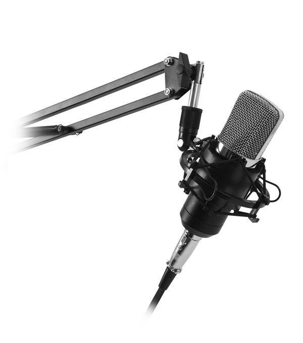 Kit Studio Philco, Micrófono con Soporte, Antipop y Stand-0