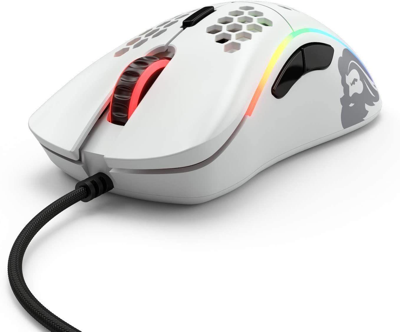 MOUSE GAMER GLORIOUS MODEL D- MINUS (MATTE WHITE)-0