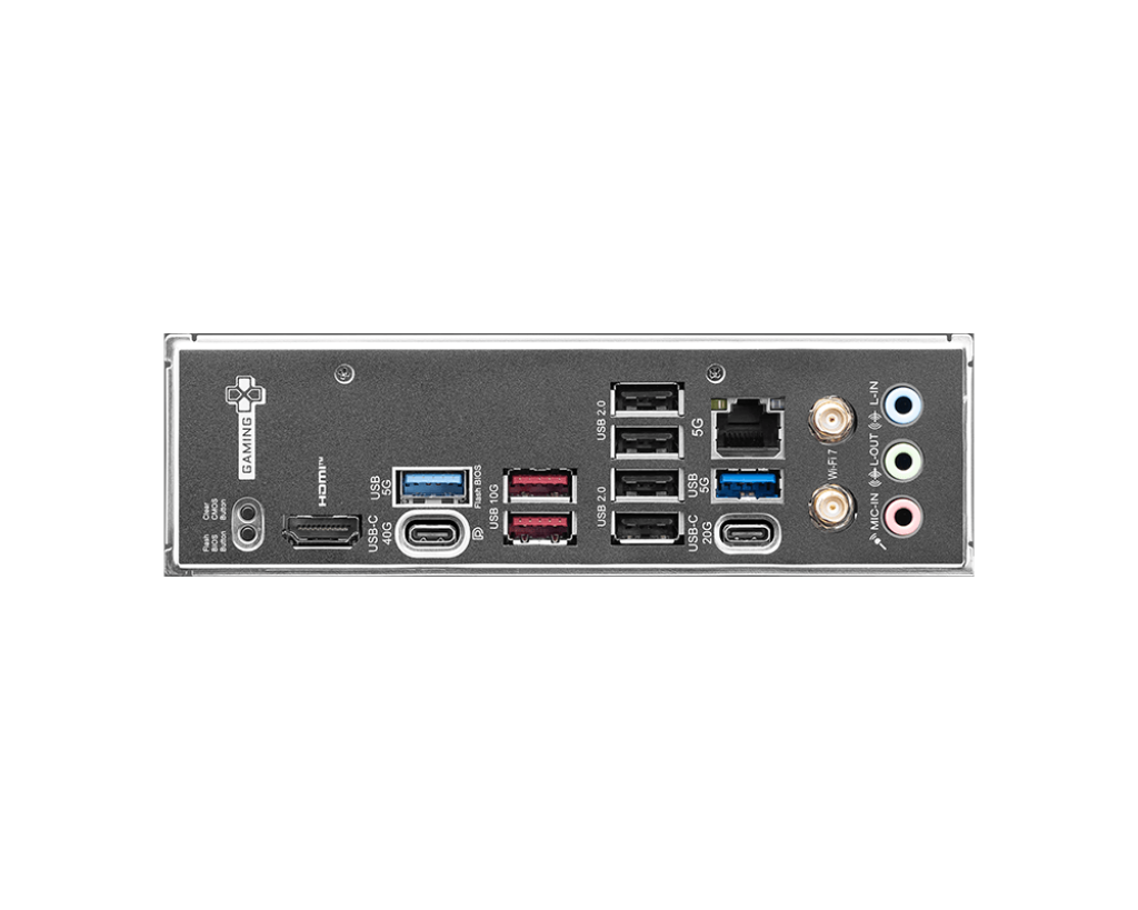 Placa Madre MSI X870 GAMING PLUS WIFI, Socket AM5, 4x DDR5, 3x M.2, PCIe 5.0, Wi-Fi 7, ATX-4