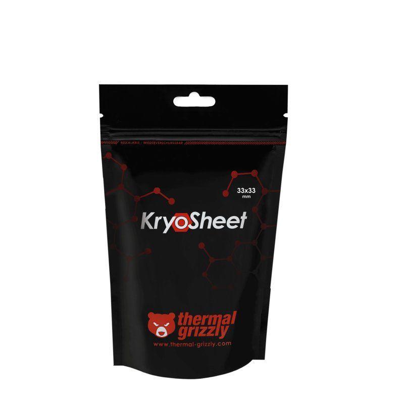 Almohadilla Térmica de Grafeno Thermal Grizzly KRYOSHEET, 33 x 33mm, 0,2mm, AM5-3